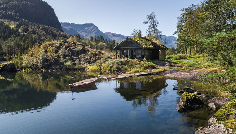 Foto 1 - Casa de 3 quartos em Viksdalen com jardim e terraço