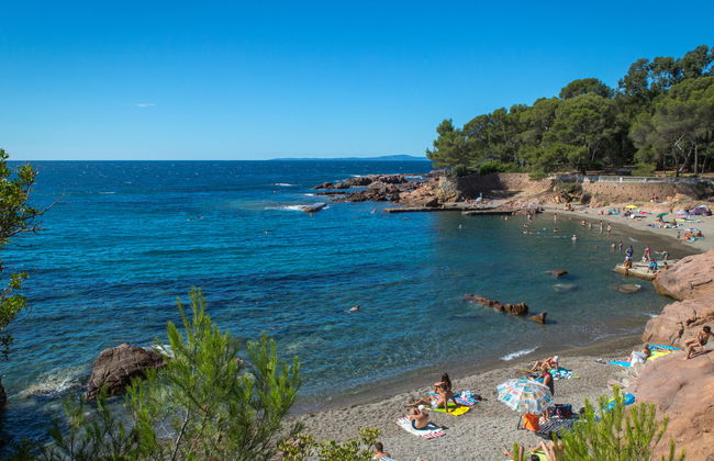 Apartamento de 2 quartos em Saint-Raphaël com piscina e jardim - Foto 18