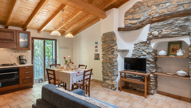 Haus mit 2 Schlafzimmern in Prelà mit garten und terrasse - Foto 4