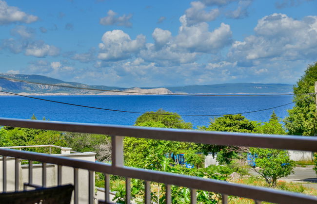 Apartment mit 3 Schlafzimmern in Novi Vinodolski mit garten und terrasse - Foto 2