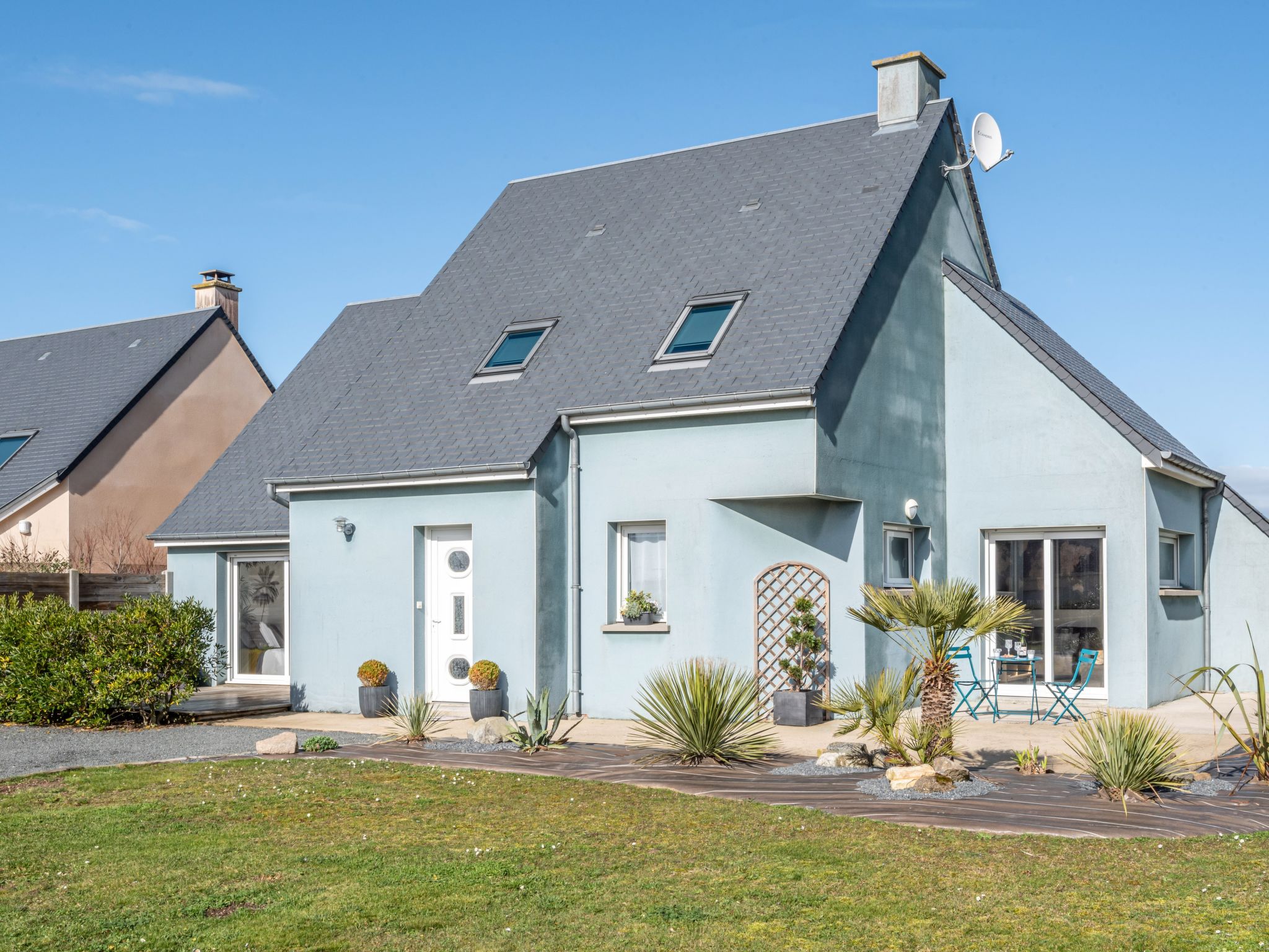 Photo 1 - Maison de 3 chambres à Bretteville-sur-Ay avec jardin et terrasse