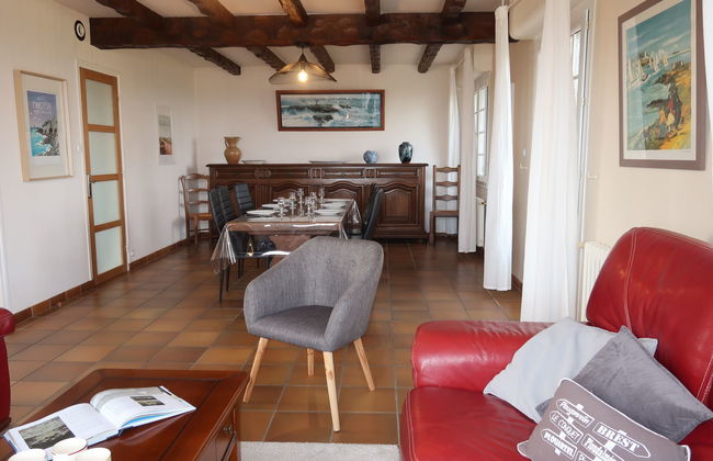 Casa de 6 quartos em Landunvez com jardim e terraço - Foto 12
