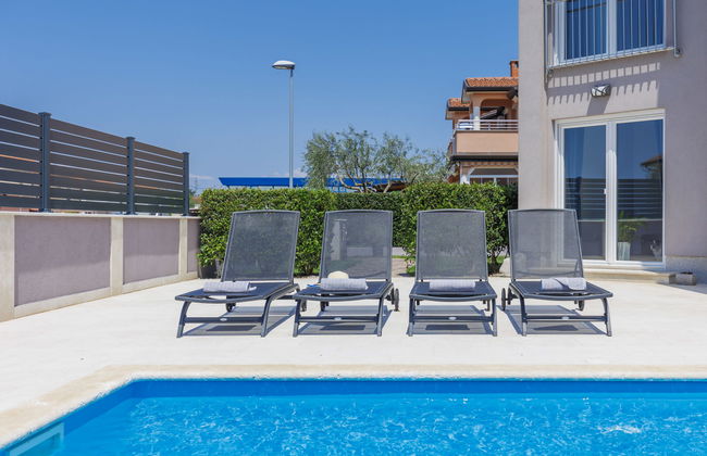 Casa de 5 quartos em Umag com piscina privada e terraço - Foto 16