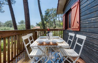 Photo 1 - Maison de 2 chambres à Lacanau avec terrasse et vues à la mer