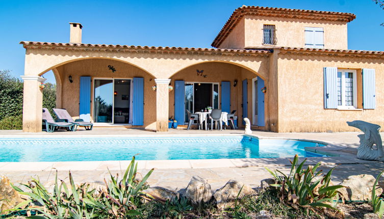 Foto 1 - Haus mit 2 Schlafzimmern in Régusse mit privater pool und garten