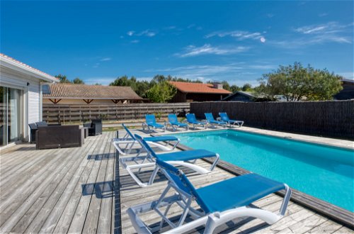 Foto 2 - Casa de 4 quartos em Vensac com piscina privada e vistas do mar