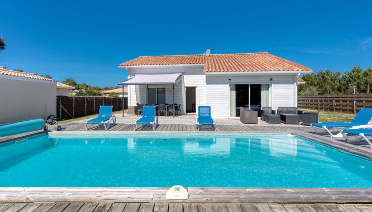 Foto 1 - Casa de 4 habitaciones en Vensac con piscina privada y vistas al mar