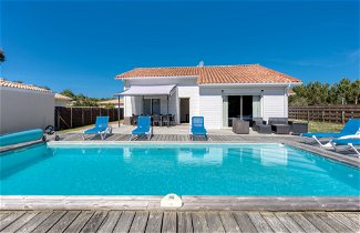Foto 1 - Casa de 4 quartos em Vensac com piscina privada e vistas do mar