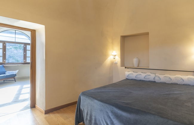 Apartamento de 3 quartos em Prelà com piscina e jardim - Foto 29