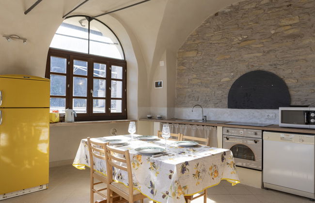 Apartamento de 3 quartos em Prelà com piscina e jardim - Foto 11