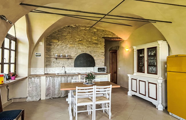 Apartamento de 3 quartos em Prelà com piscina e jardim - Foto 15