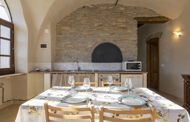 Apartamento de 3 quartos em Prelà com piscina e jardim - Foto 19