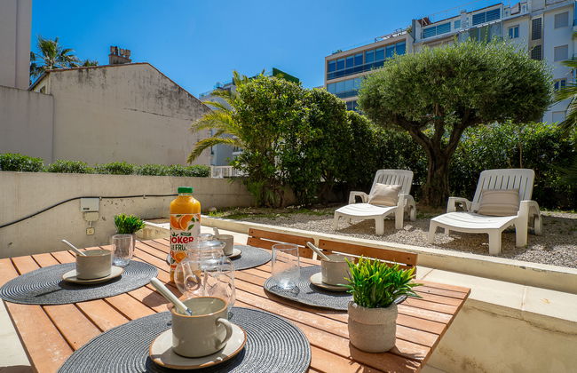 Apartamento de 2 quartos em Cannes com jardim e terraço - Foto 1