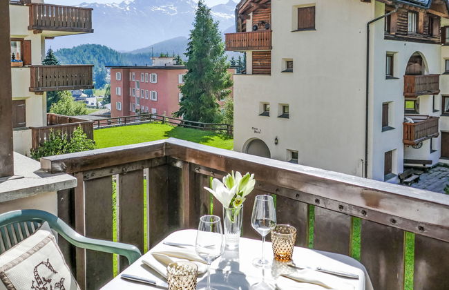 Apartment mit 4 Schlafzimmern in Sankt Moritz mit garten - Foto 27