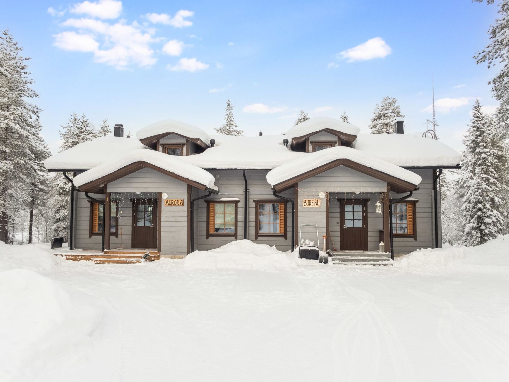 Foto 1 - Haus mit 2 Schlafzimmern in Kuusamo mit sauna und blick auf die berge