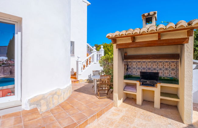 Casa de 5 quartos em Benissa com piscina privada e jardim - Foto 37