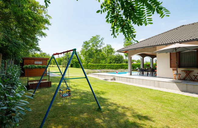 Casa de 3 quartos em Balatonszemes com piscina privada e jardim - Foto 35