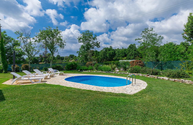 Casa de 3 quartos em Grožnjan com piscina privada e jardim - Foto 19