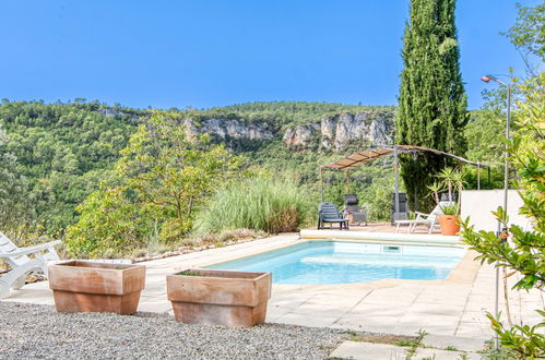 Foto 1 - Casa de 2 quartos em Châteaudouble com piscina privada e jardim