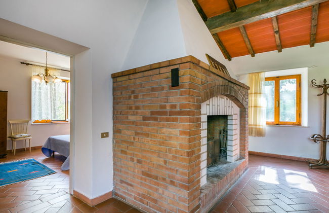 Apartamento de 3 quartos em Monteriggioni com piscina e jardim - Foto 8