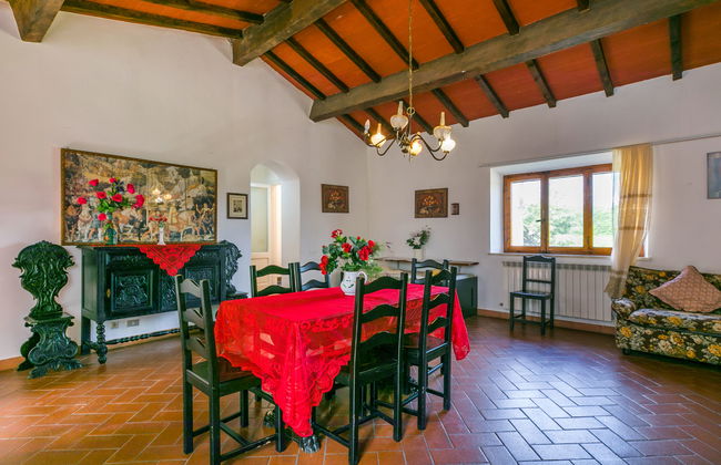 Apartamento de 3 quartos em Monteriggioni com piscina e jardim - Foto 3