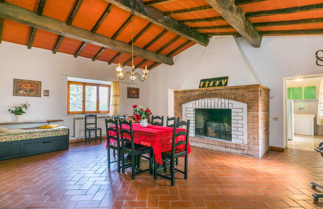 Apartamento de 3 quartos em Monteriggioni com piscina e jardim - Foto 5