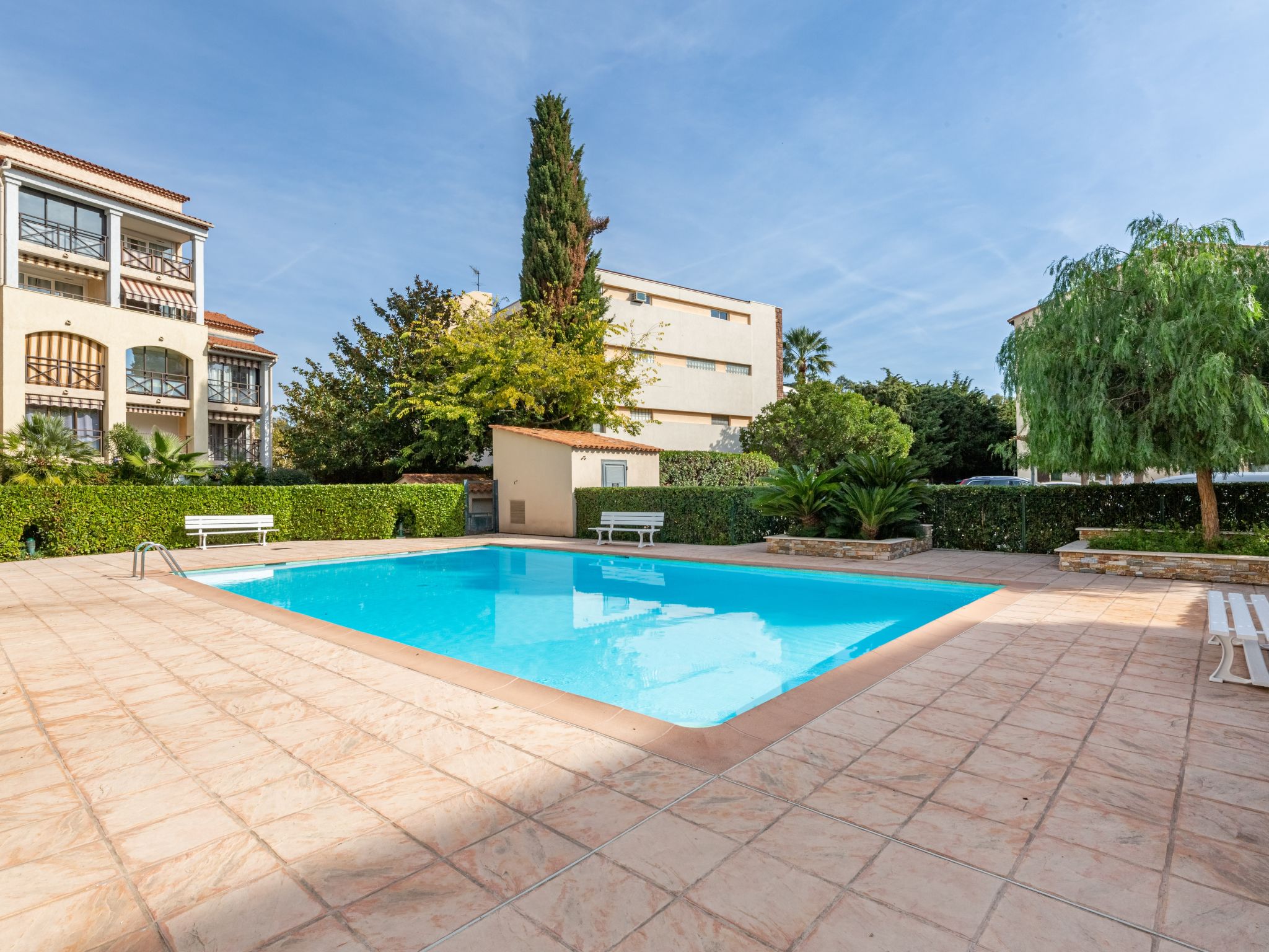 Foto 11 - Apartamento em Sainte-Maxime com piscina e vistas do mar