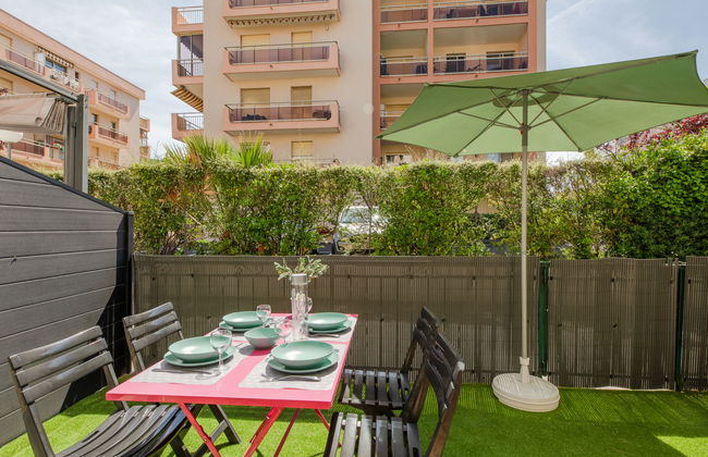 Apartment mit 1 Schlafzimmer in Sainte-Maxime mit schwimmbad und garten - Foto 14