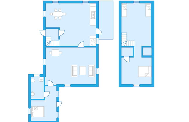 Haus mit 2 Schlafzimmern in Torestorp mit garten und terrasse - Foto 21