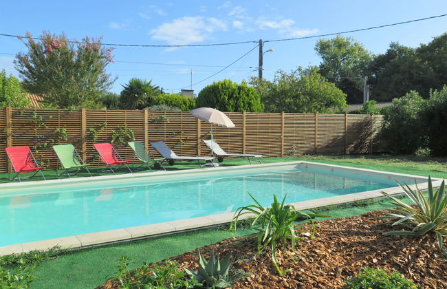 Casa de 3 quartos em Saint-Vivien-de-Médoc com piscina privada e jardim - Foto 24