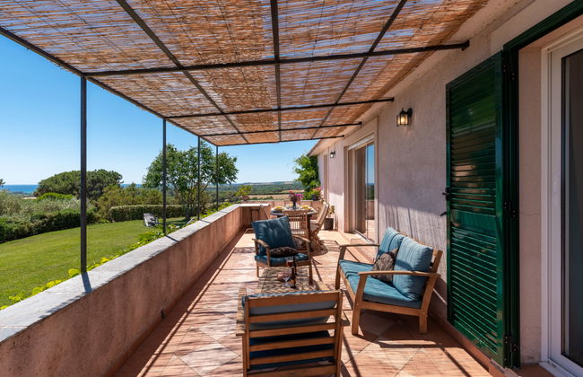 Casa de 4 quartos em Cervione com jardim e terraço - Foto 16