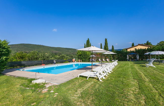 Casa de 5 quartos em Bucine com piscina e jardim - Foto 53