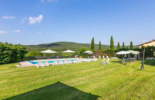 Casa de 5 quartos em Bucine com piscina e jardim - Foto 51