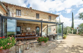 Foto 3 - Casa con 7 camere da letto a Castellina in Chianti con piscina privata e giardino