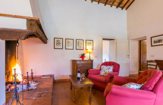 Casa de 5 quartos em Laterina Pergine Valdarno com piscina privada e jardim - Foto 7
