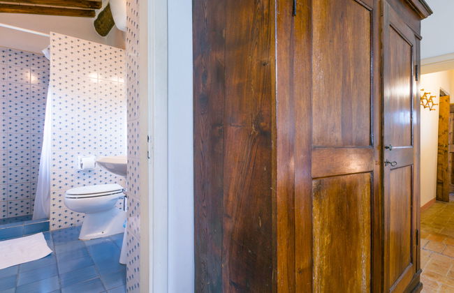 Casa de 5 quartos em Laterina Pergine Valdarno com piscina privada e jardim - Foto 54