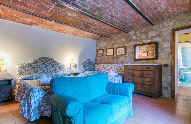 Casa de 5 quartos em Laterina Pergine Valdarno com piscina privada e jardim - Foto 28