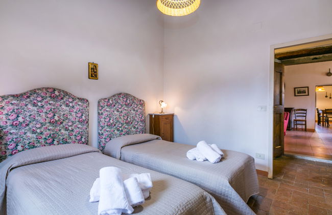 Casa de 5 quartos em Laterina Pergine Valdarno com piscina privada e jardim - Foto 40