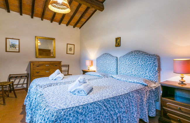 Casa de 5 quartos em Laterina Pergine Valdarno com piscina privada e jardim - Foto 48