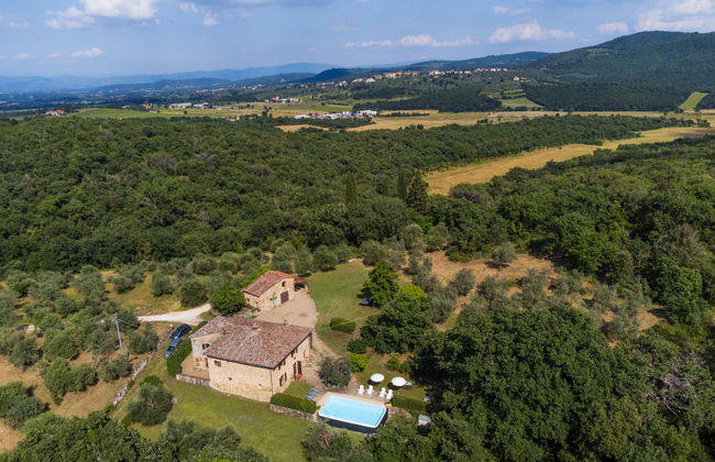 Casa de 5 quartos em Laterina Pergine Valdarno com piscina privada e jardim - Foto 74
