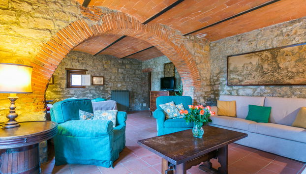 Casa de 5 quartos em Laterina Pergine Valdarno com piscina privada e jardim - Foto 5