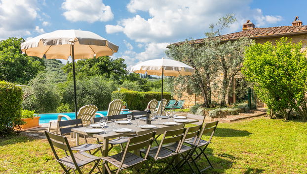 Casa de 5 quartos em Laterina Pergine Valdarno com piscina privada e jardim - Foto 3
