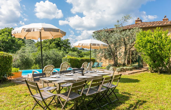 Casa de 5 quartos em Laterina Pergine Valdarno com piscina privada e jardim - Foto 3