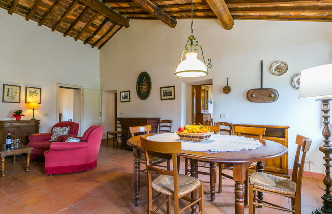 Casa de 5 quartos em Laterina Pergine Valdarno com piscina privada e jardim - Foto 8