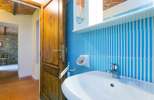 Casa de 5 quartos em Laterina Pergine Valdarno com piscina privada e jardim - Foto 32