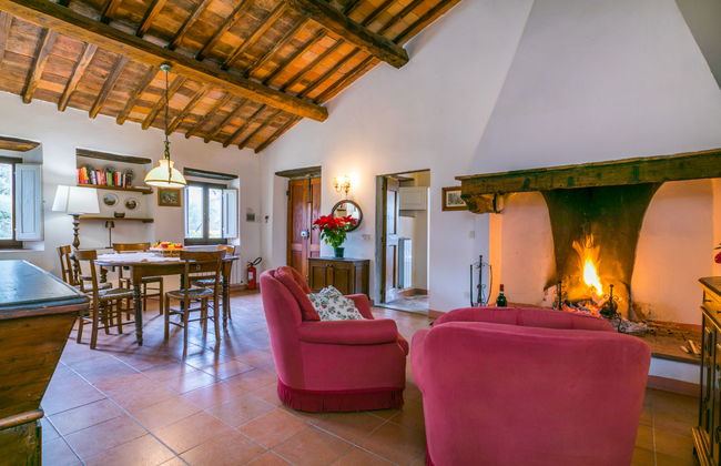 Casa de 5 quartos em Laterina Pergine Valdarno com piscina privada e jardim - Foto 4