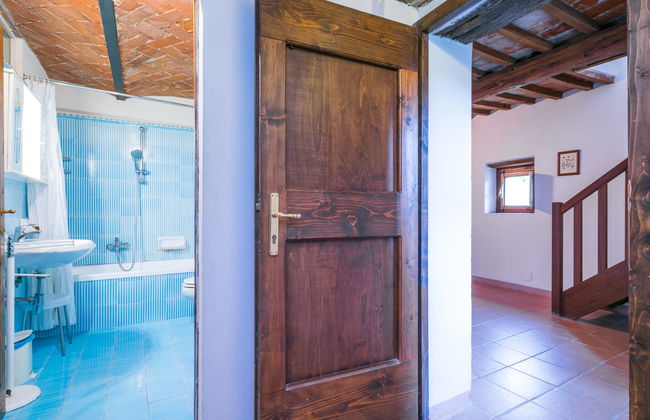 Casa de 5 quartos em Laterina Pergine Valdarno com piscina privada e jardim - Foto 30