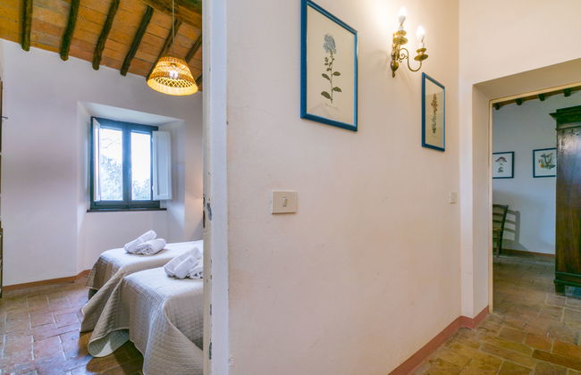 Casa de 5 quartos em Laterina Pergine Valdarno com piscina privada e jardim - Foto 43