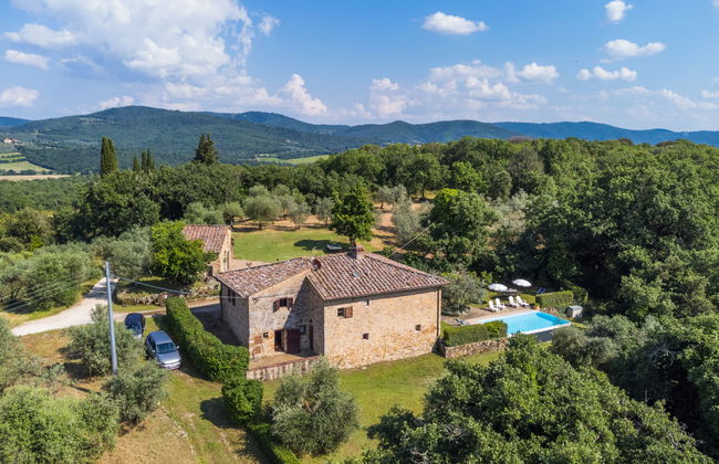 Casa de 5 quartos em Laterina Pergine Valdarno com piscina privada e jardim - Foto 2