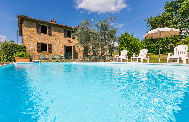 Casa de 5 quartos em Laterina Pergine Valdarno com piscina privada e jardim - Foto 1